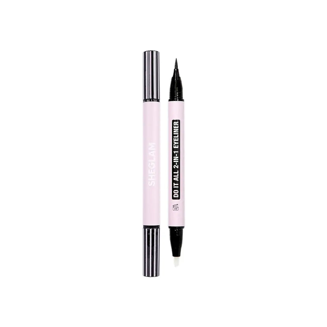 58256-Sheglam Do It All 2-In-1 Eyeliner-Black +3
