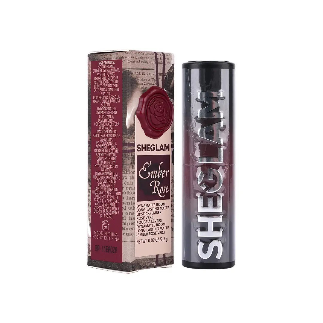 58259-Sheglam Ember Rose Dynamatte Boom Matte Lipstick-Bliss +2