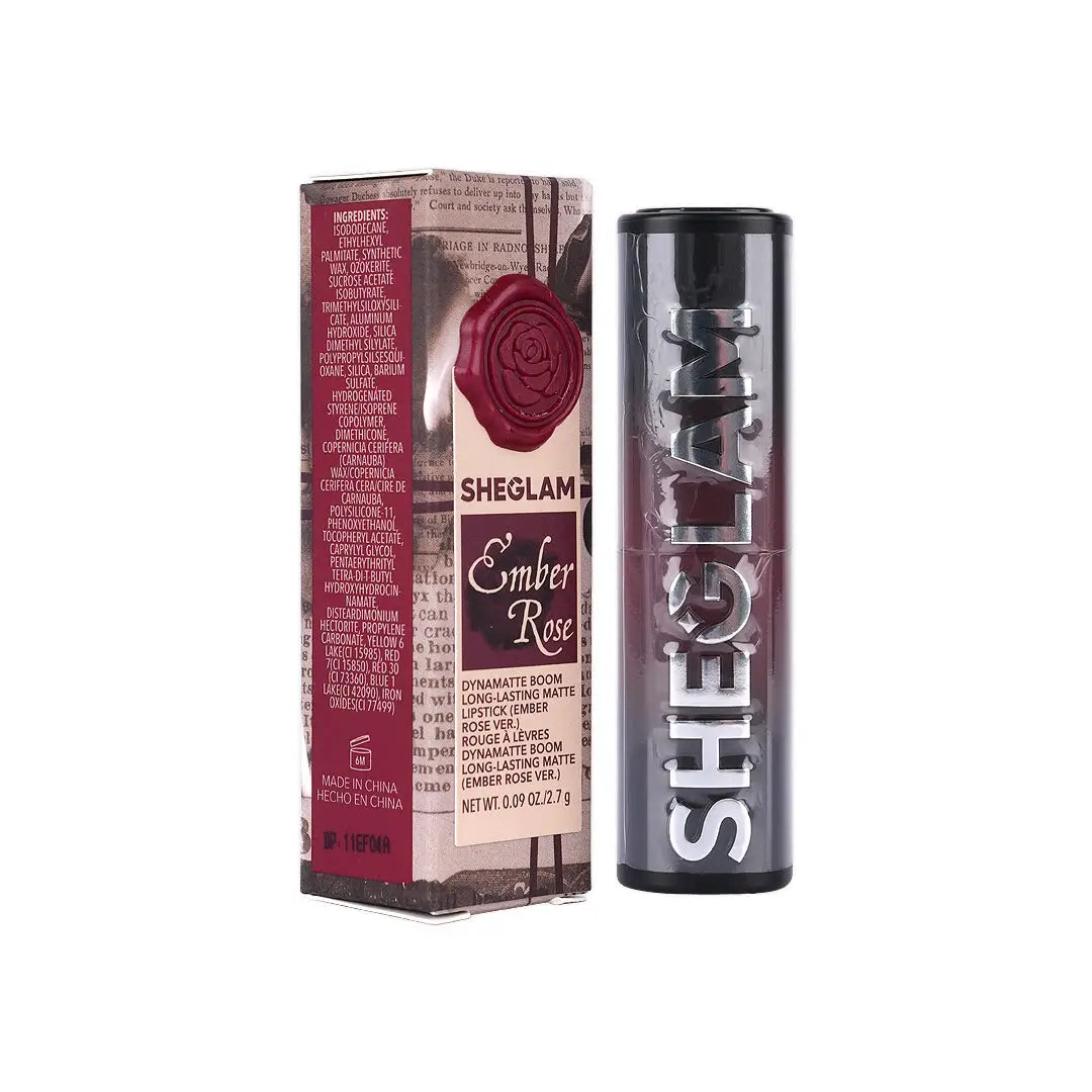 58260-Sheglam Ember Rose Dynamatte Boom Matte Lipstick-My Beloved +2