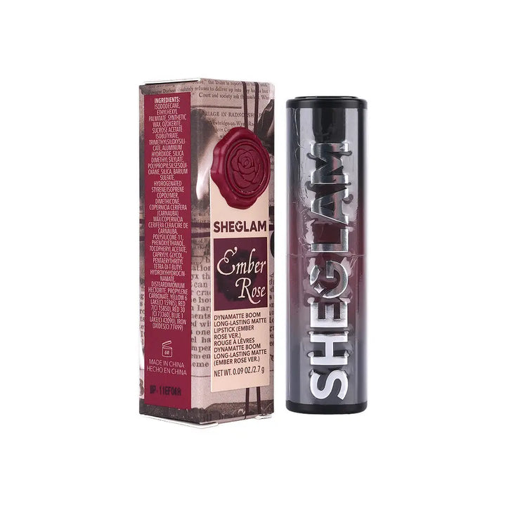58260-Sheglam Ember Rose Dynamatte Boom Matte Lipstick-My Beloved +2
