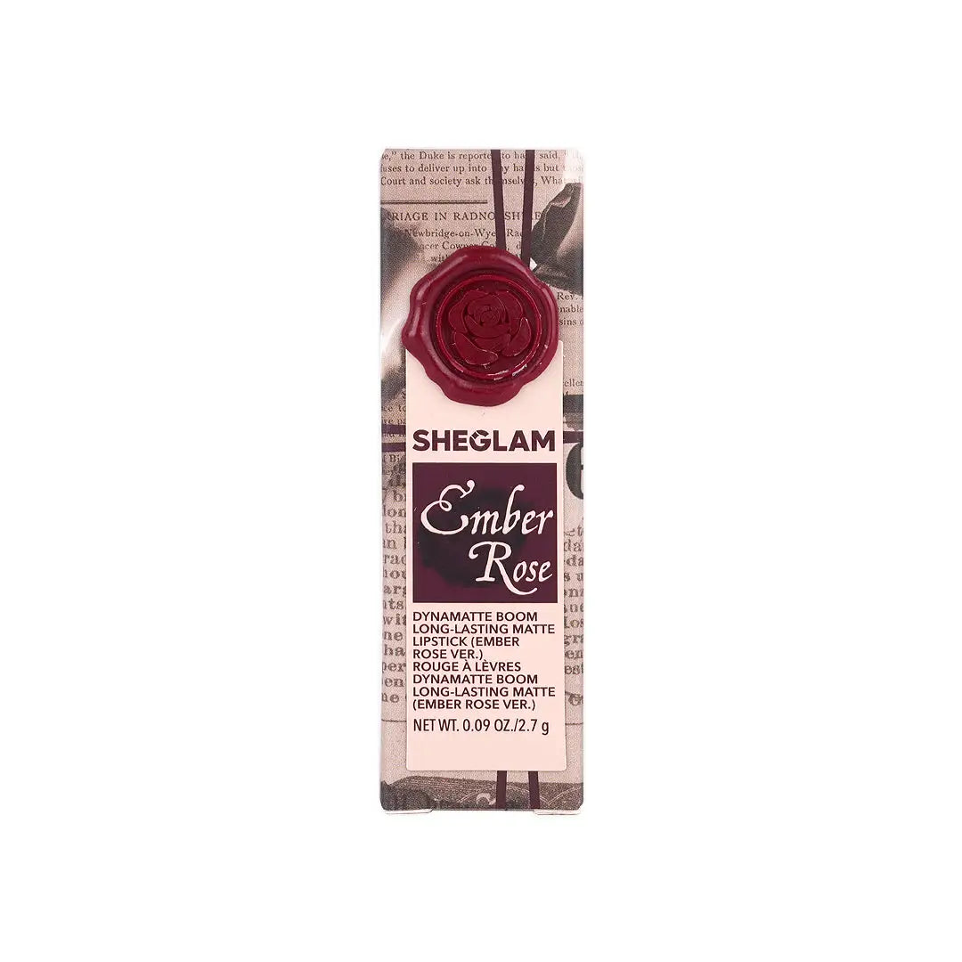 58262-Sheglam Ember Rose Dynamatte Boom Matte Lipstick-Cherish You +5