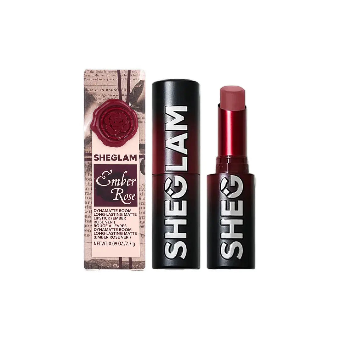 58262-Sheglam Ember Rose Dynamatte Boom Matte Lipstick-Cherish You 