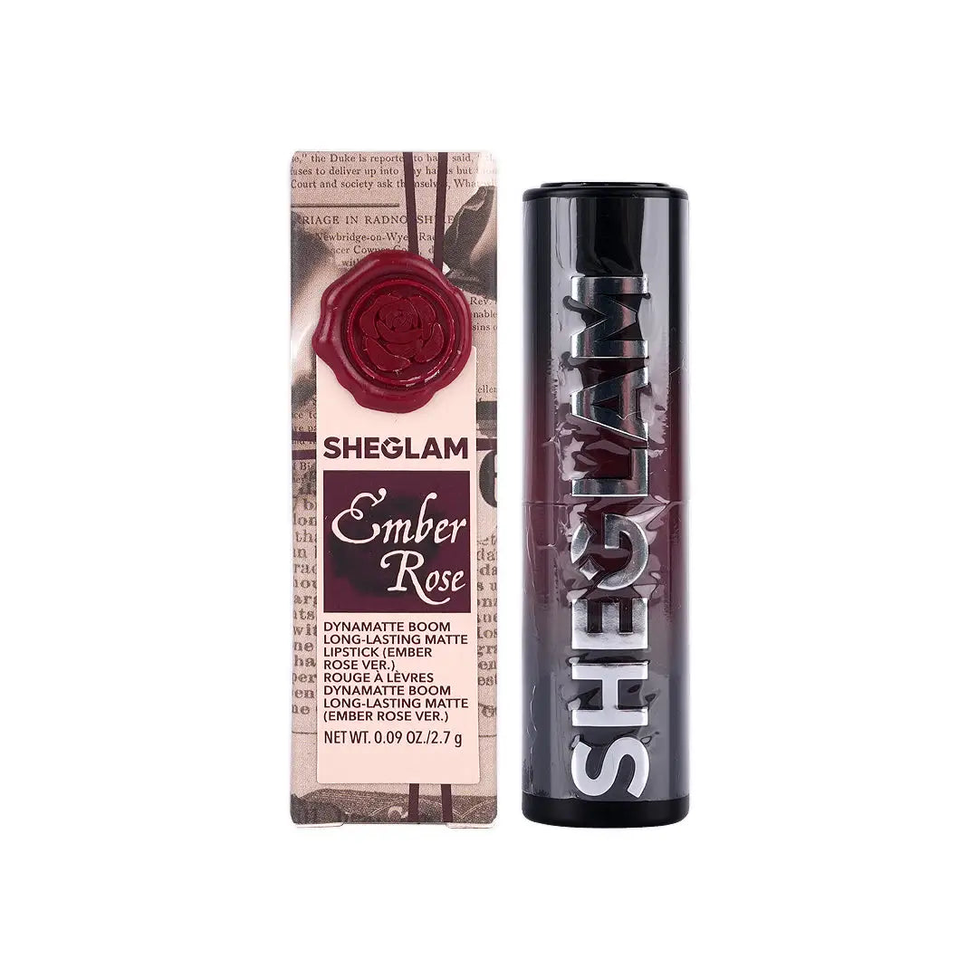 58262-Sheglam Ember Rose Dynamatte Boom Matte Lipstick-Cherish You +1