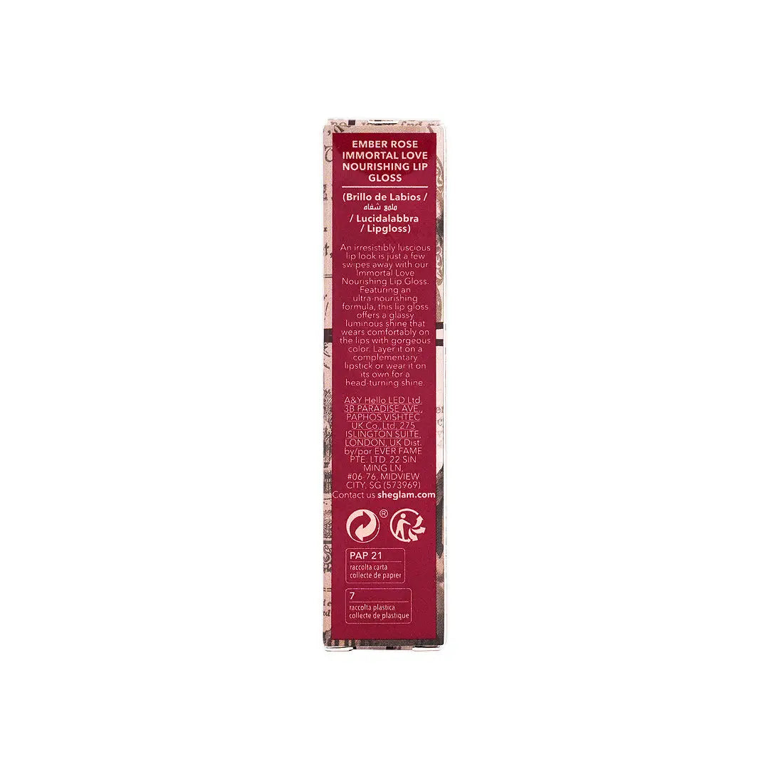 58263-Sheglam Ember Rose Immortal Love Nourishing Lip-Unconditional +9