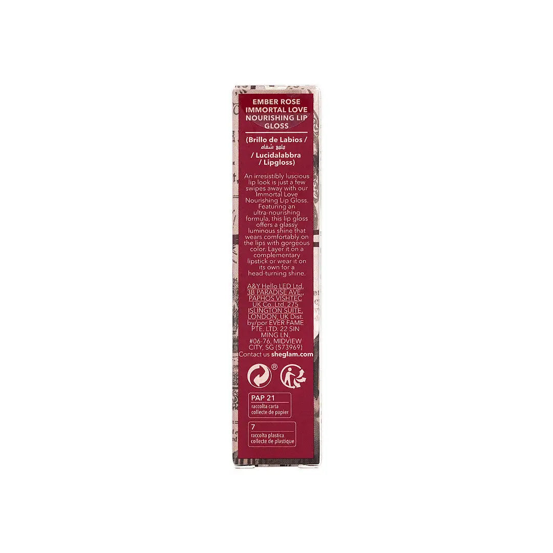58264-Sheglam Ember Rose Immortal Love Nourishing Lip-Amor +7