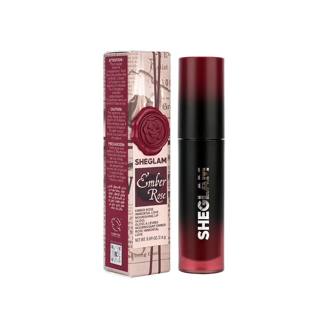 58264-Sheglam Ember Rose Immortal Love Nourishing Lip-Amor +2