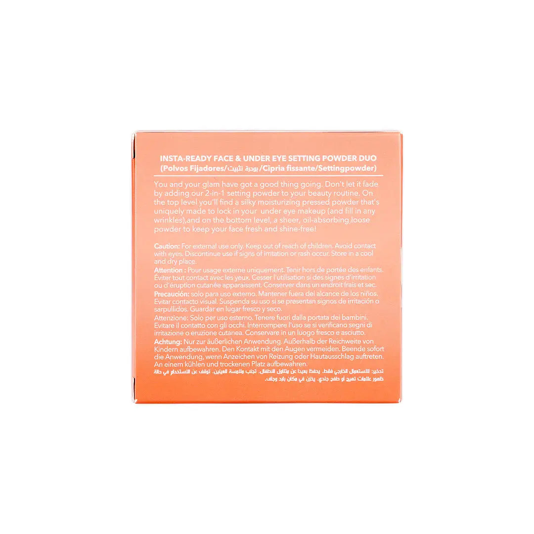 58267-Sheglam Insta-Ready Face & Under Eye Powder Duo-Translucent +8