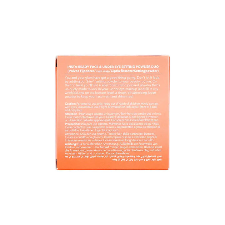 58267-Sheglam Insta-Ready Face &amp; Under Eye Powder Duo-Translucent +8