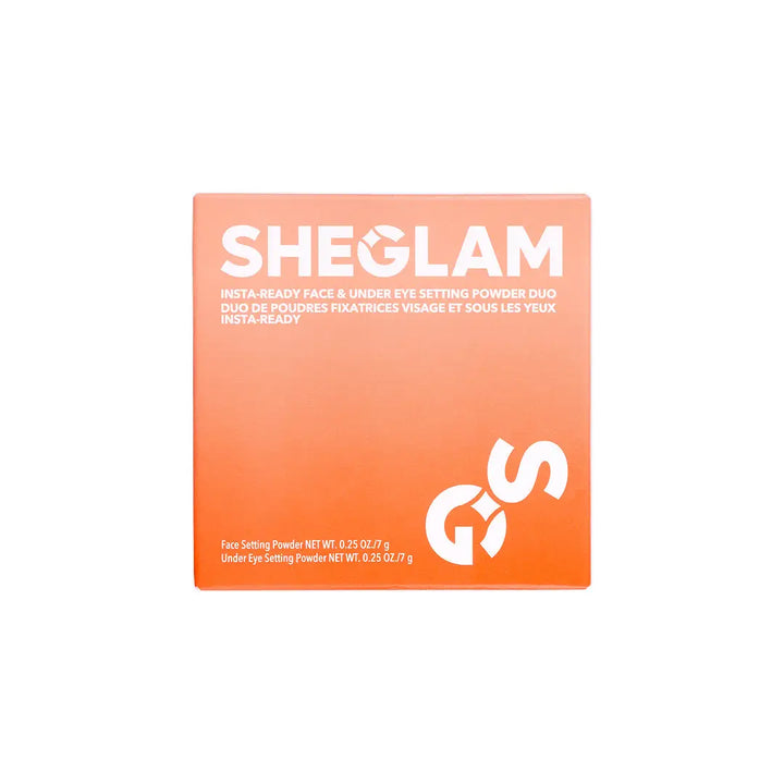 58267-Sheglam Insta-Ready Face &amp; Under Eye Powder Duo-Translucent +5