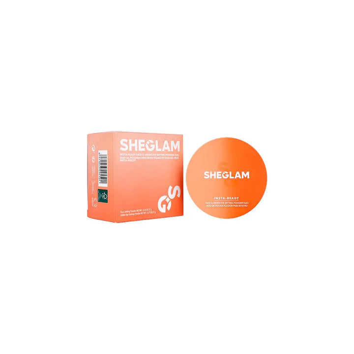 58267-Sheglam Insta-Ready Face &amp; Under Eye Powder Duo-Translucent +1