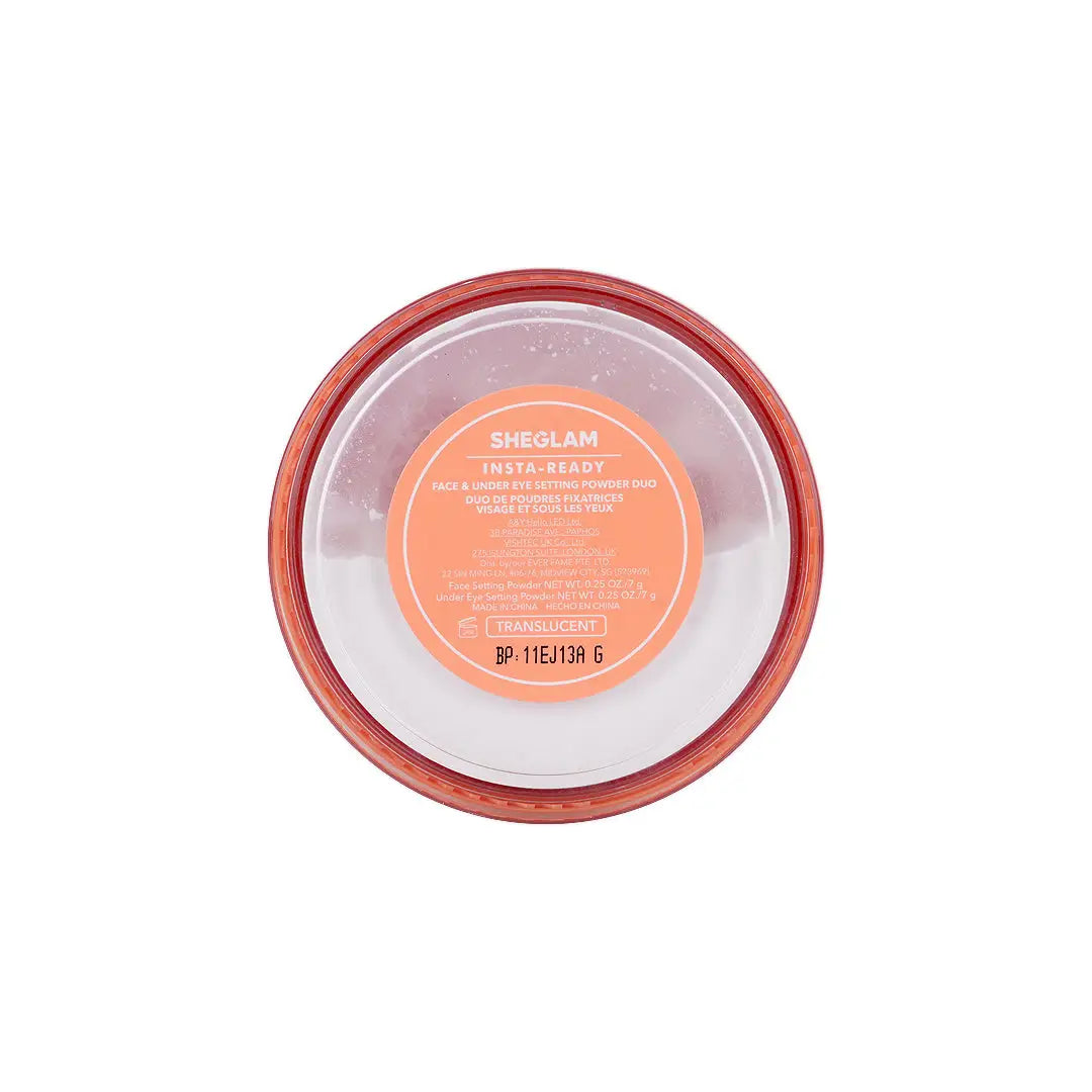 58267-Sheglam Insta-Ready Face & Under Eye Powder Duo-Translucent +4
