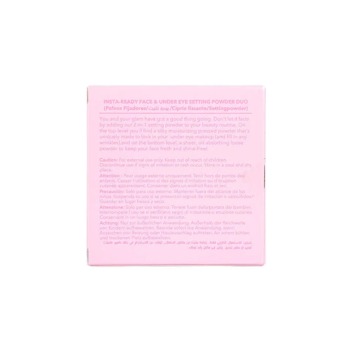 58268-Sheglam Insta-Ready Face &amp; Under Eye Powder Duo-Bubblegum +8