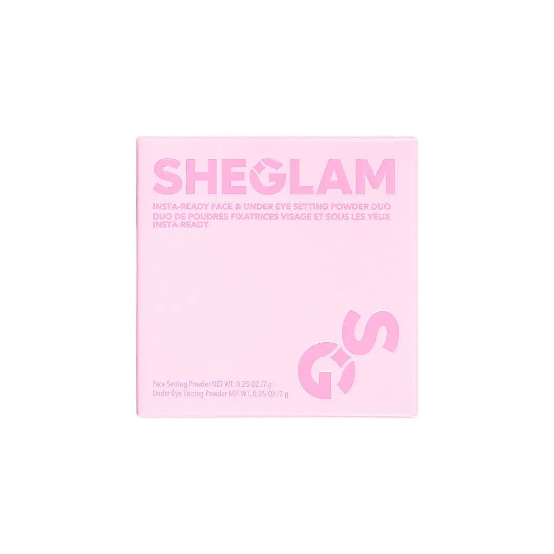 58268-Sheglam Insta-Ready Face & Under Eye Powder Duo-Bubblegum +5