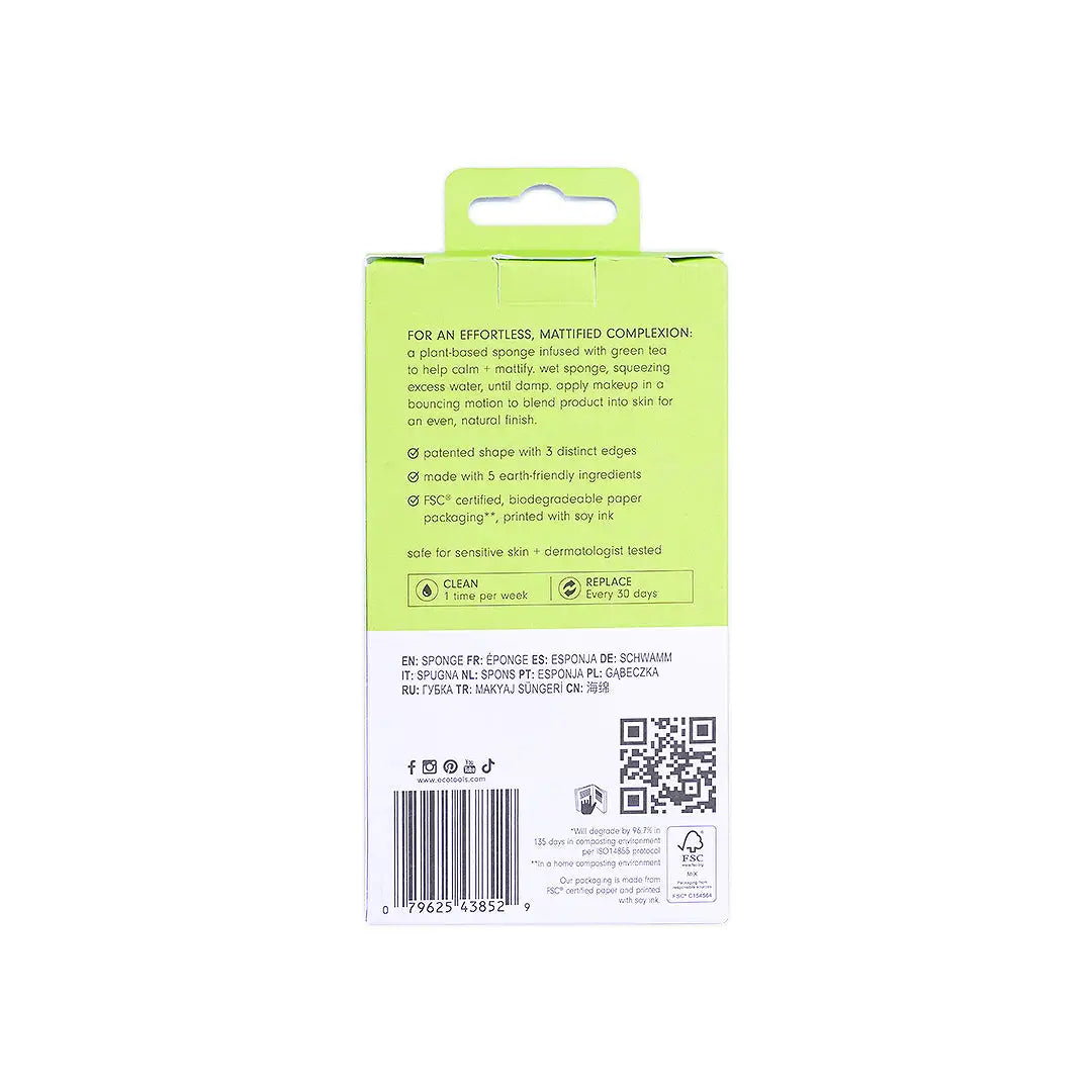 58283-EcoTools Bio Blender + Green Tea Makeup Sponge-0020 +4