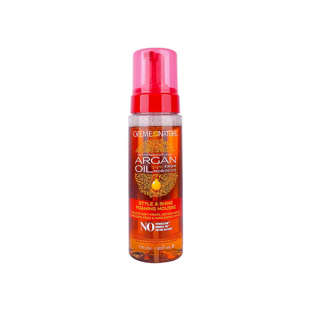 58292-Creme of Nature Style & Shine Foaming Mousse