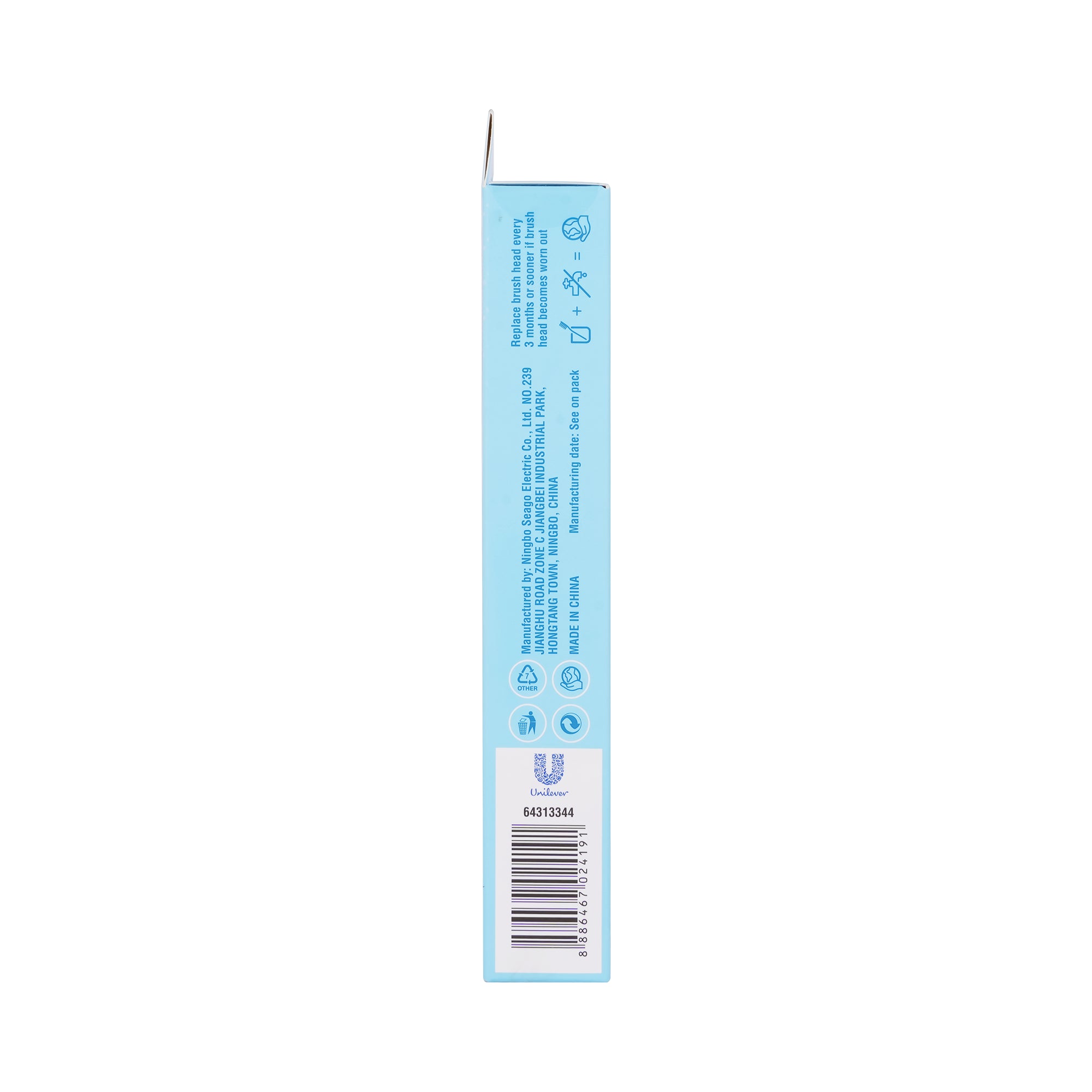 58300-Closeup Sonic Expert Toothbrush Black with 2 Brush Heads +5