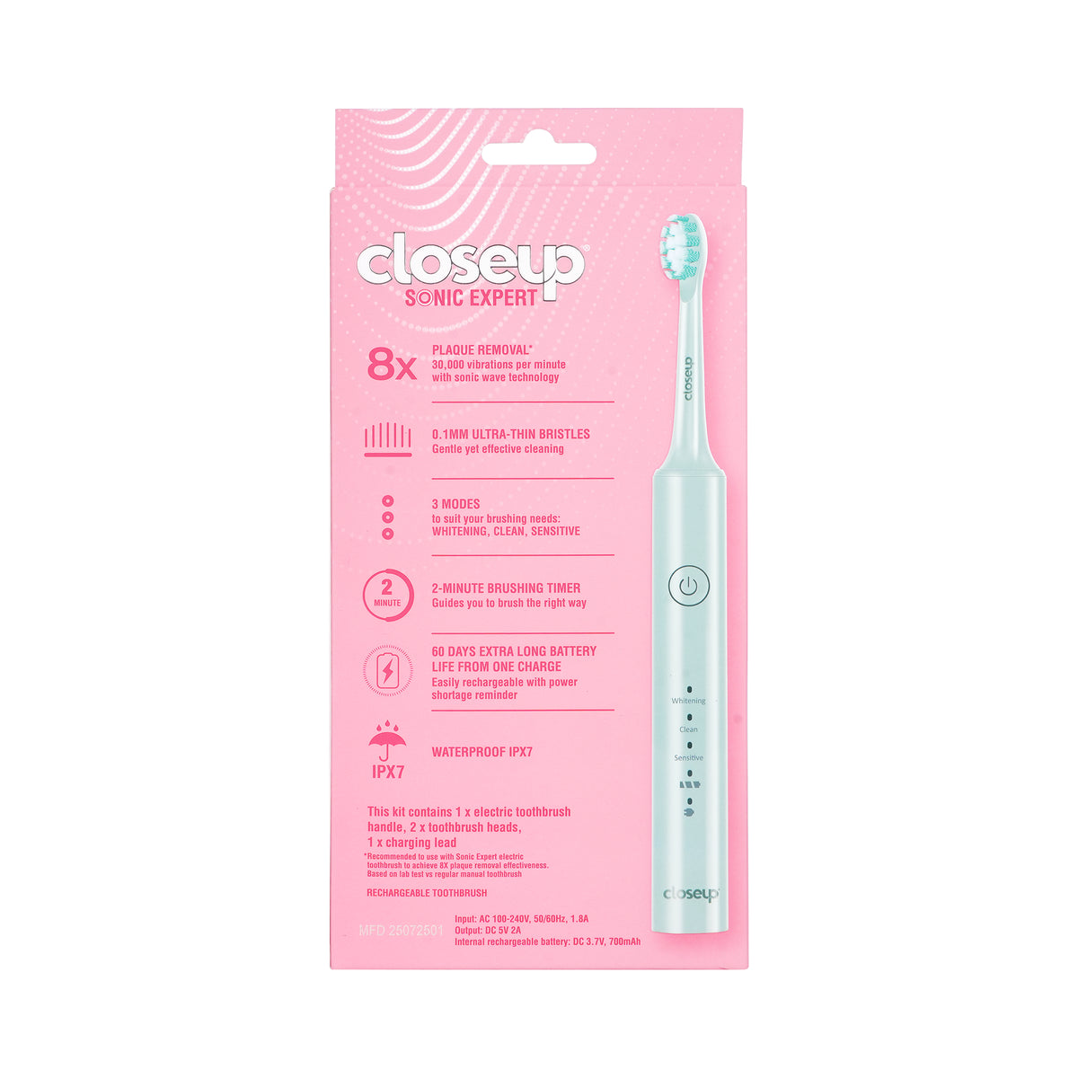 -Closeup Expert Mid-Tier Green 1pc +1