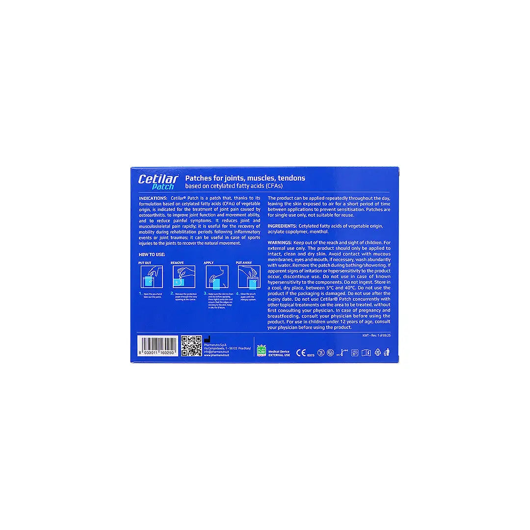 58398-Cetilar Patch 5pcs +3