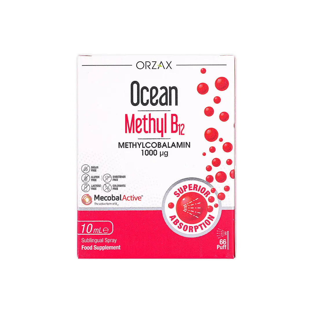 58400-Orzax Ocean Methyl B12 1000 MCG Spray 10mL