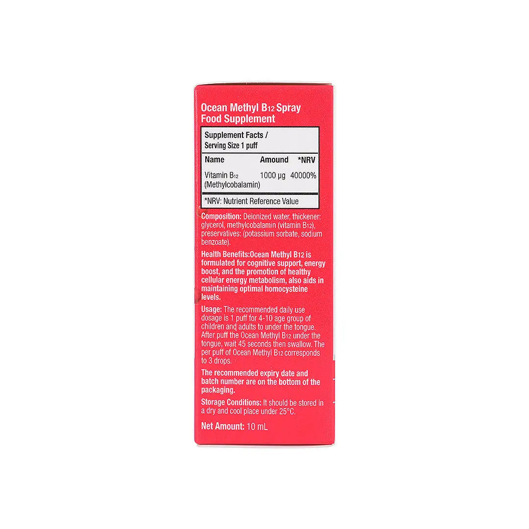 58400-Orzax Ocean Methyl B12 1000 MCG Spray 10mL +7