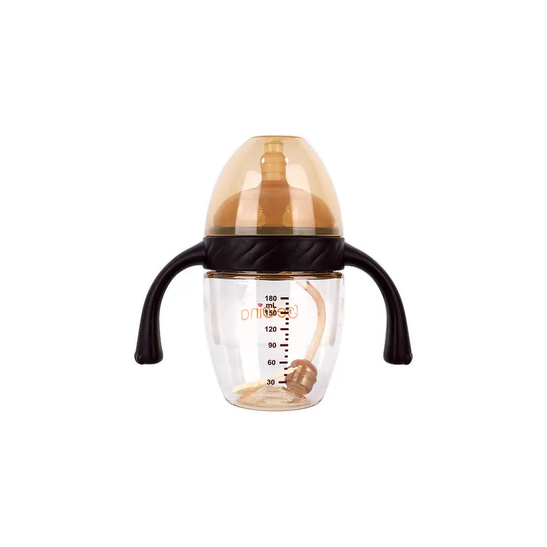 58401-Bebina Premium Care Baby Bottle +3m 180mL- Brown +2