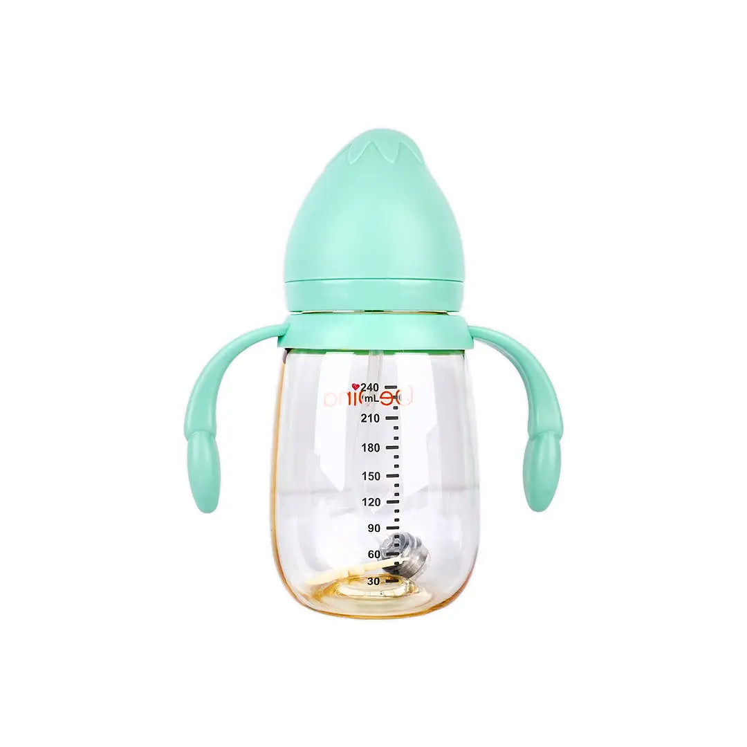 58403-Bebina Premium Care Baby Bottle +6m 240mL - Light Green +1