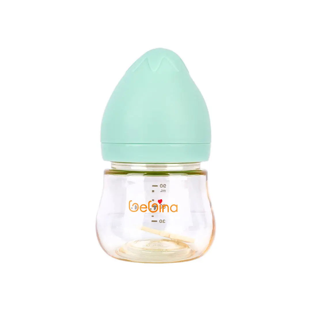 58409-Bebina Baby Bottle m 90mL - Light Green +3