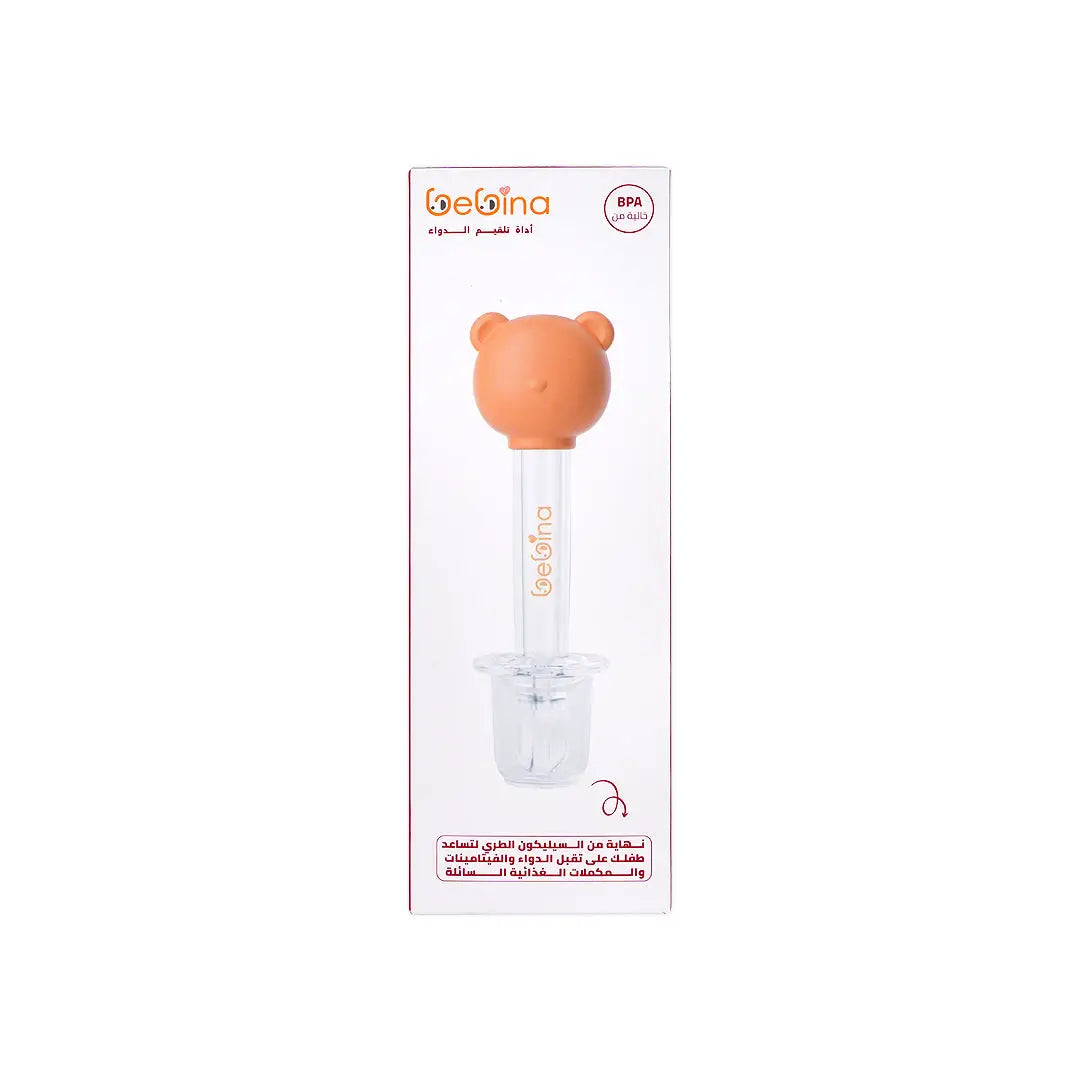 58414-Bebina Medicine Feeding Tool - Orange 