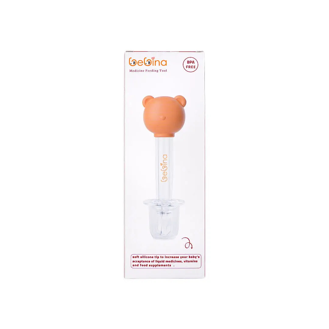 58414-Bebina Medicine Feeding Tool - Orange +8