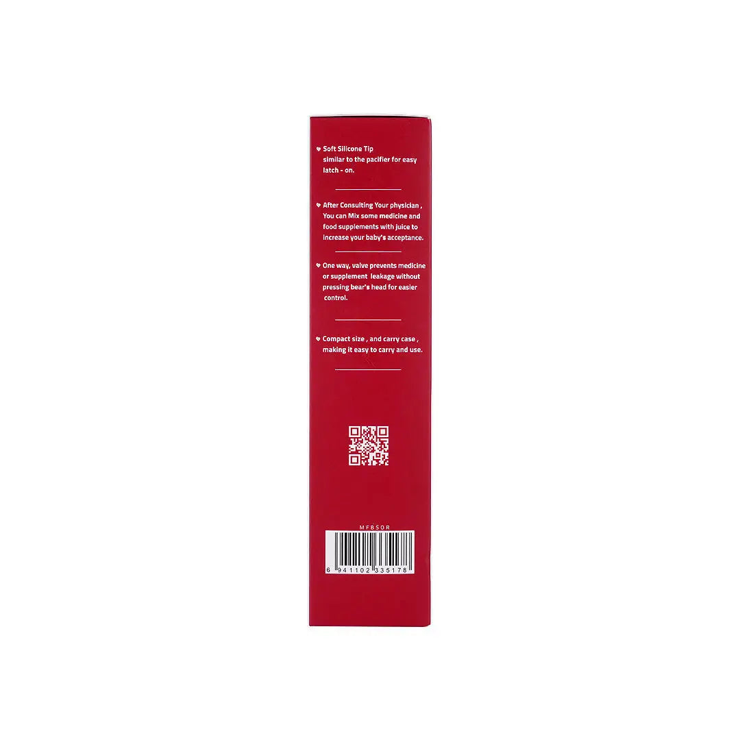 58414-Bebina Medicine Feeding Tool - Orange +7