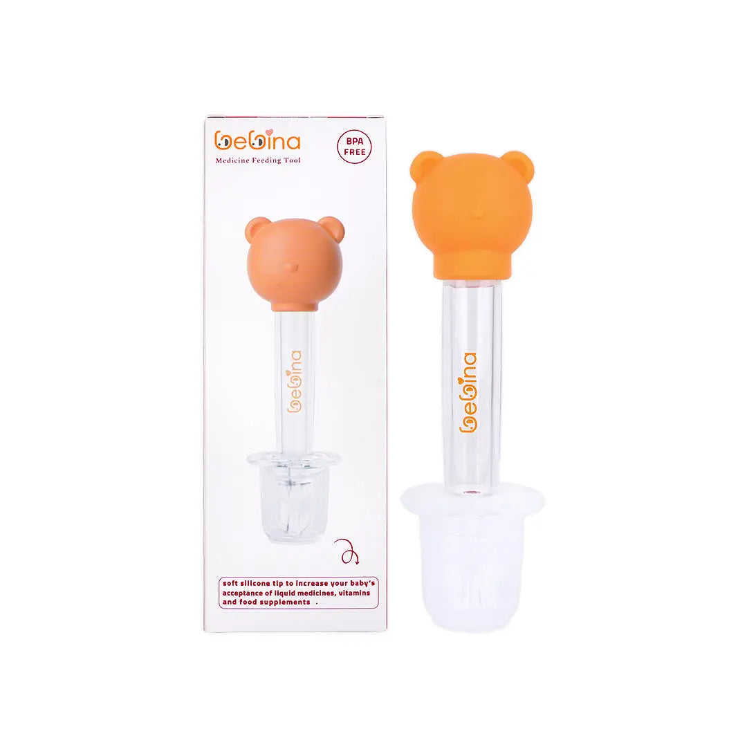 58414-Bebina Medicine Feeding Tool - Orange +1