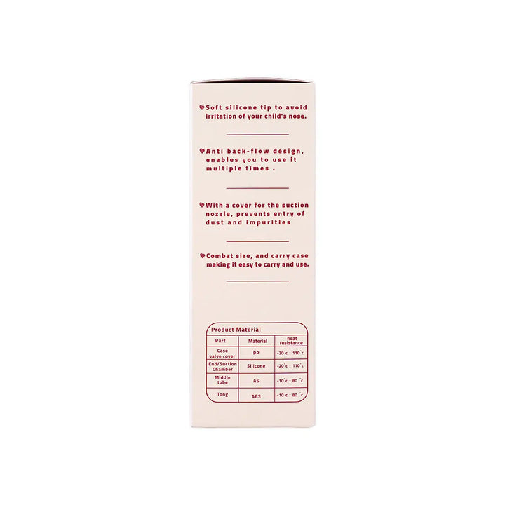 58415-Bebina Nasal Aspirator - Orange +8