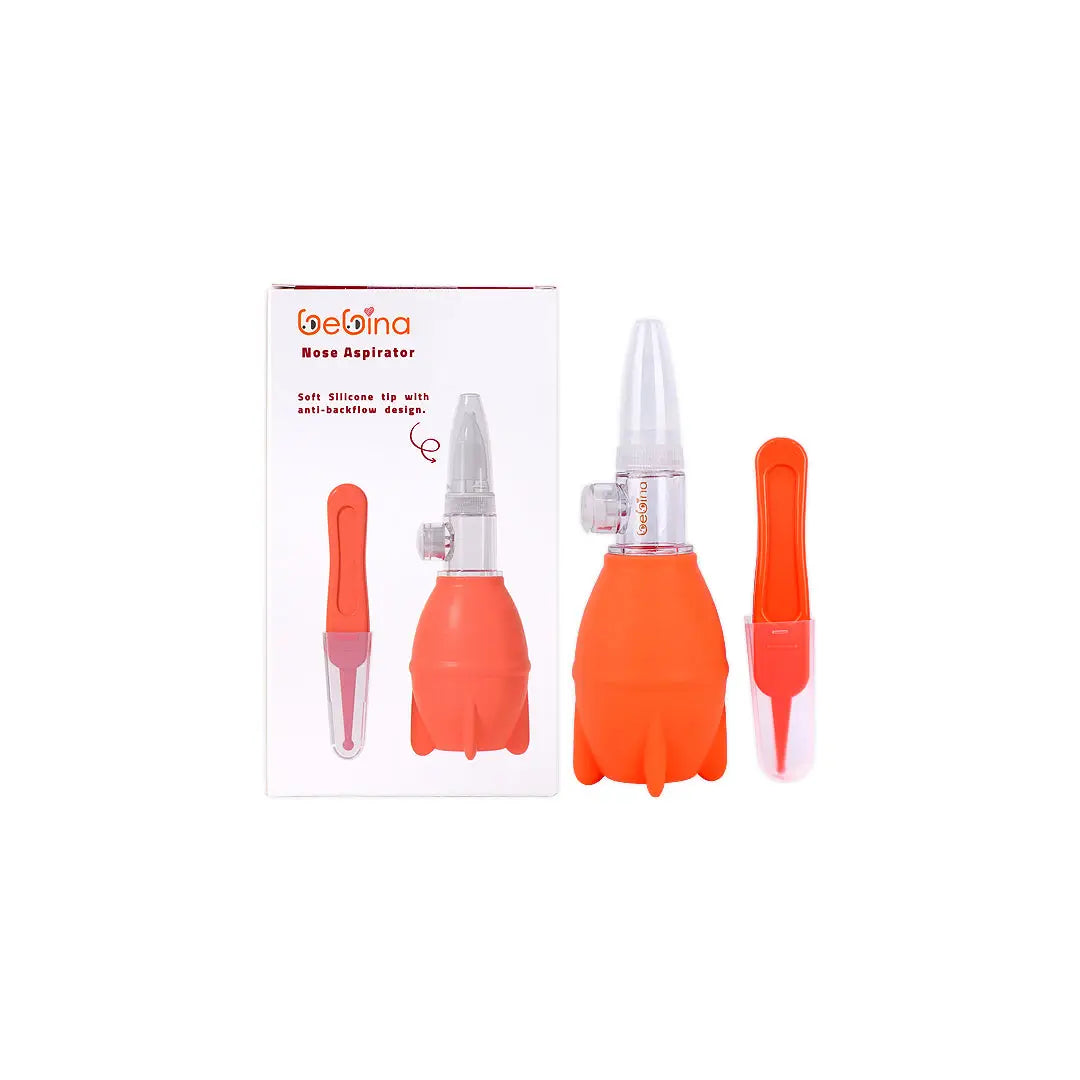 58415-Bebina Nasal Aspirator - Orange +4
