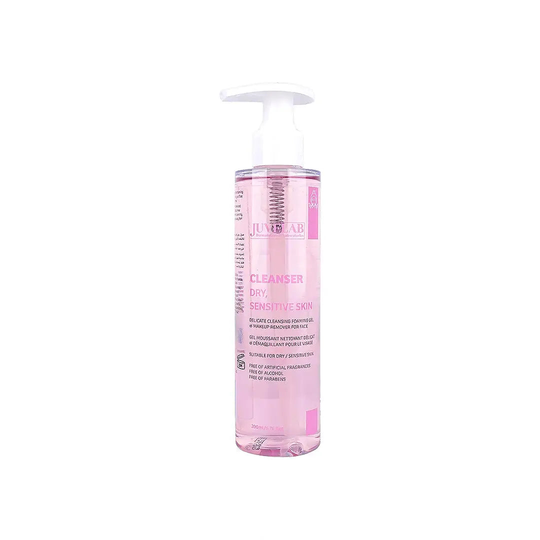58419-Juvelab Cleanser Dry Sensitive Skin Foaming Gel 200mL