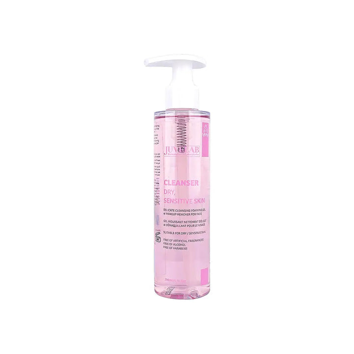 58419-Juvelab Cleanser Dry Sensitive Skin Foaming Gel 200mL