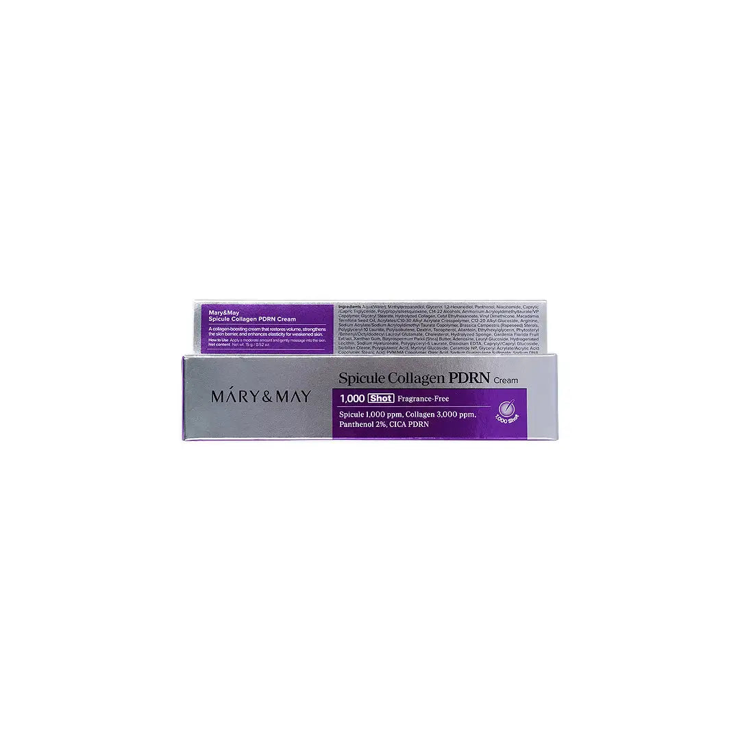 58423-Mary & May Spicule Collagen PDRN 1000 Shot Cream +4