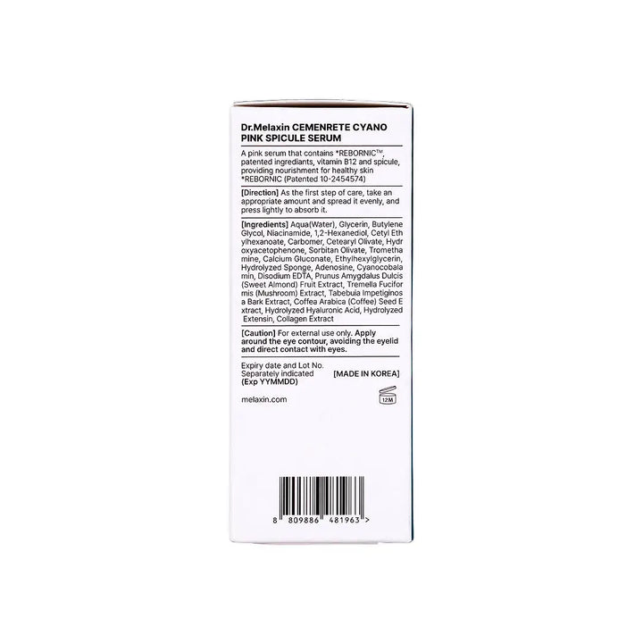 58430-Dr. Melaxin Cemenrete Cyano Pink Spicule Serum 30mL +8