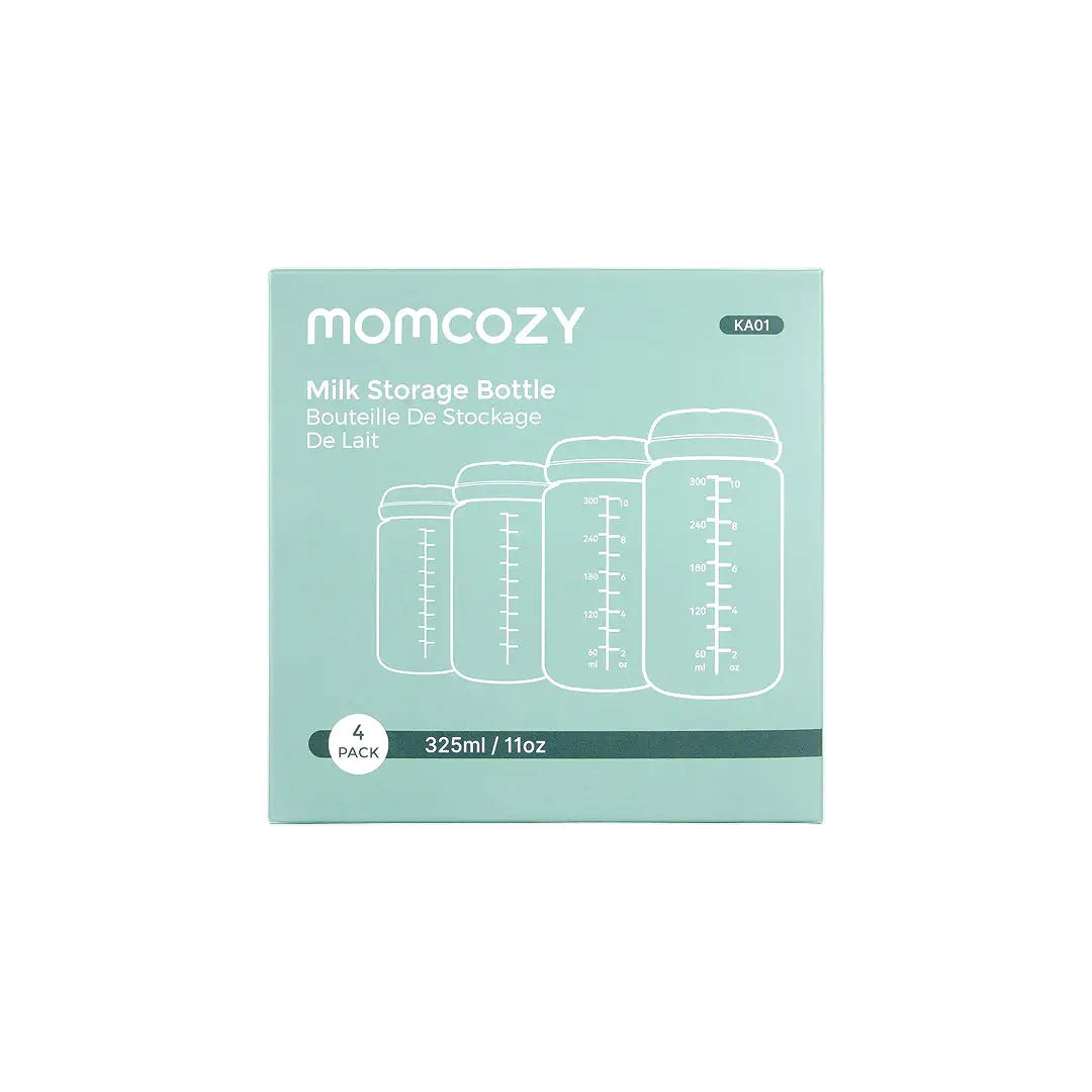 58437-Momcozy Breastmilk Storage Bottles 10oz  4pcs-KA001 +5