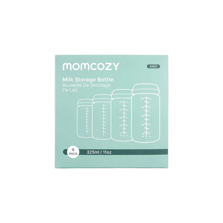 58437-Momcozy Breastmilk Storage Bottles 10oz  4pcs-KA001 +5