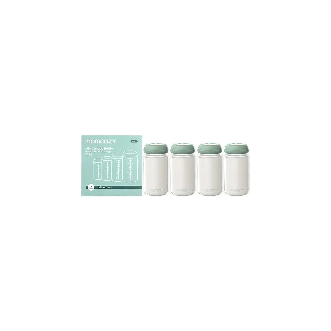 58437-Momcozy Breastmilk Storage Bottles 10oz  4pcs-KA001