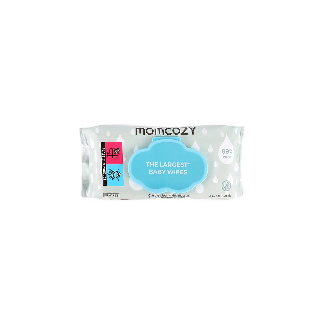 58438-Momcozy Baby Water 60 Wipes