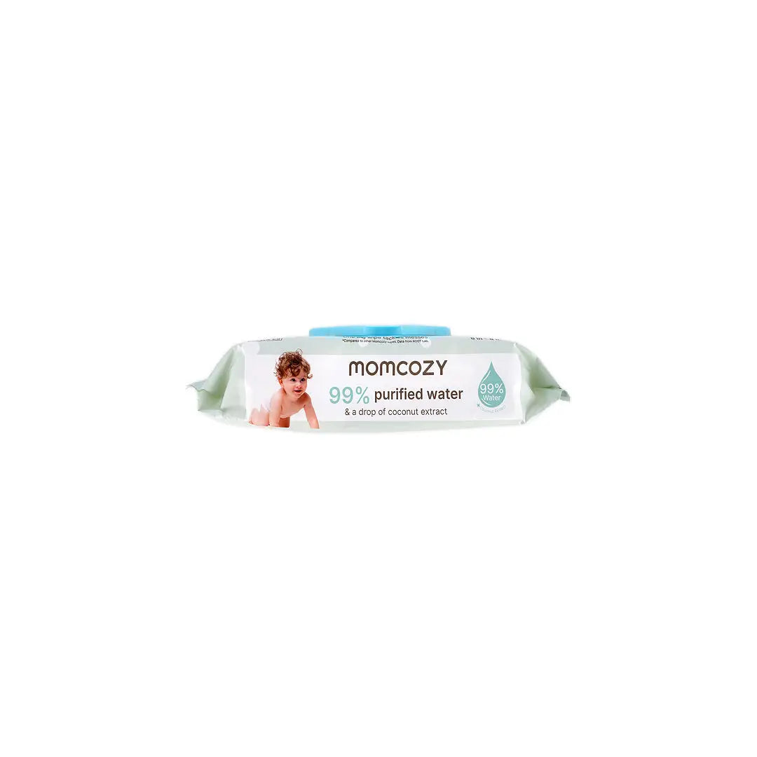 58438-Momcozy Baby Water 60 Wipes +1