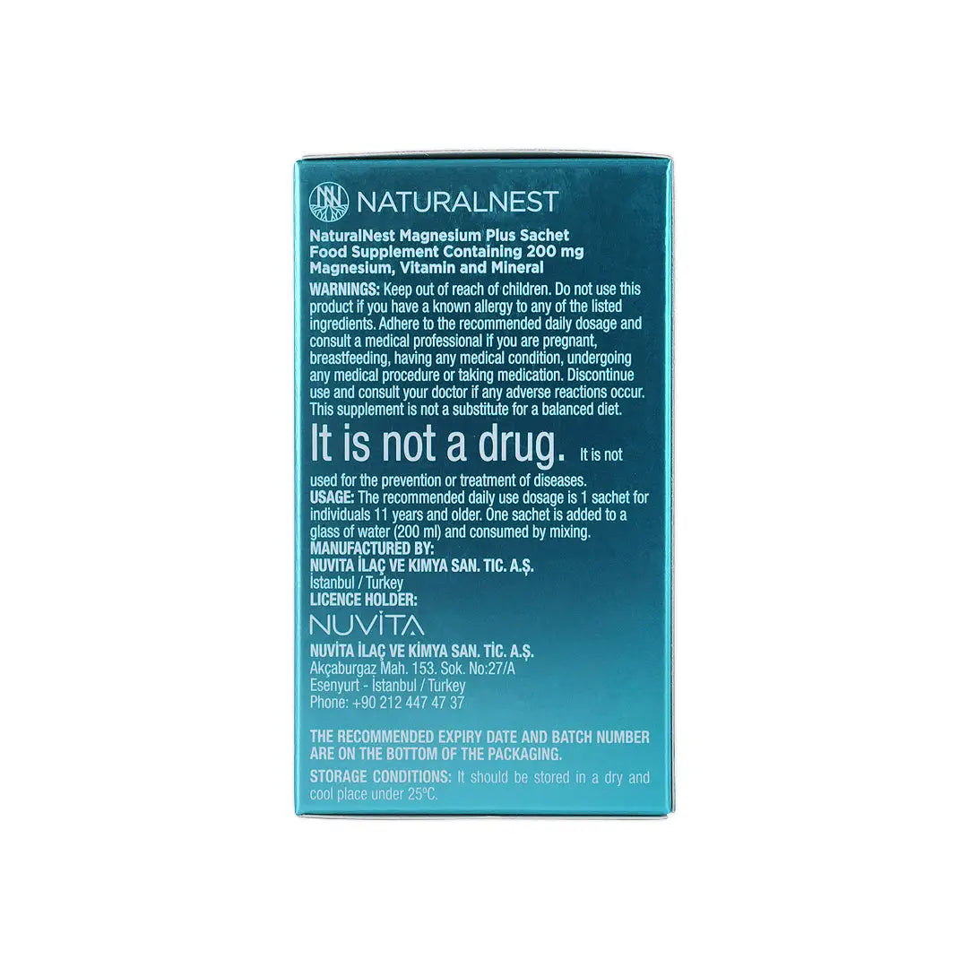58500-Naturalnest Magnesium Plus 30 Sachets +4