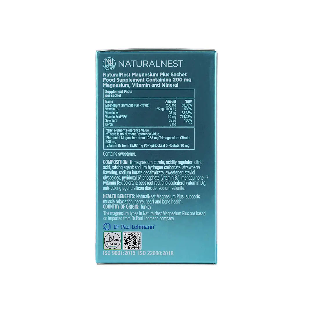 58500-Naturalnest Magnesium Plus 30 Sachets +3