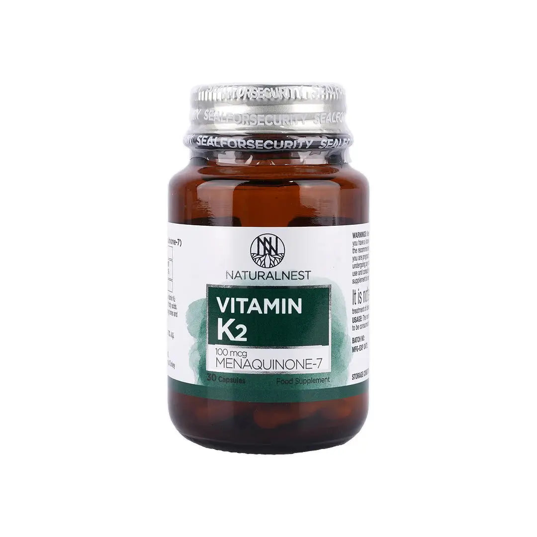 58501-Naturalnest Vitamin K2 30 Capsules +0