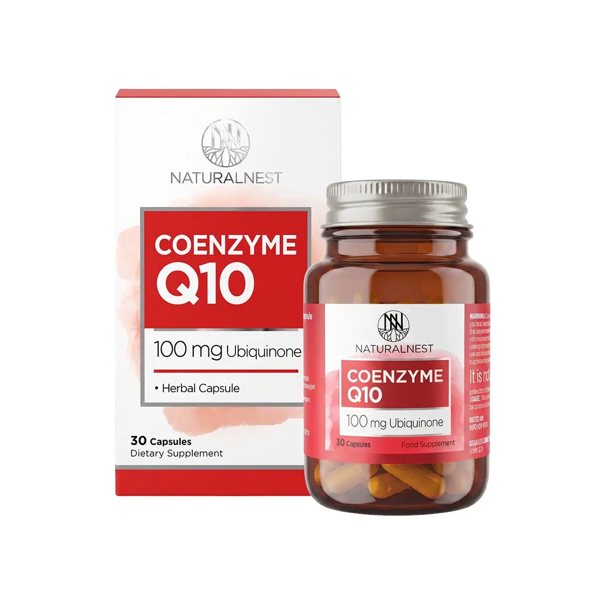 58502-Naturalnest Coenzyme Q10 30 Capsules