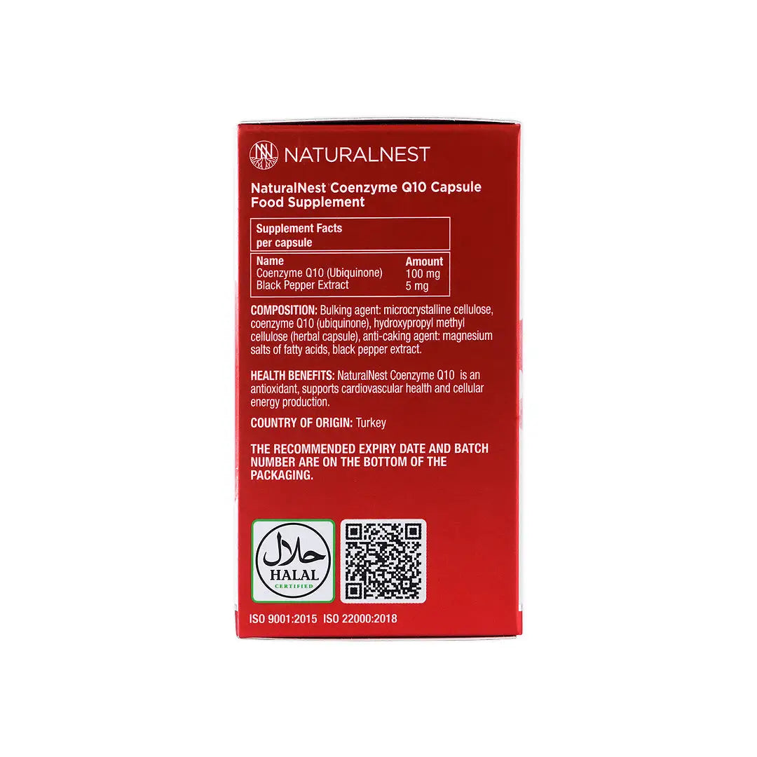 58502-Naturalnest Coenzyme Q10 30 Capsules +4