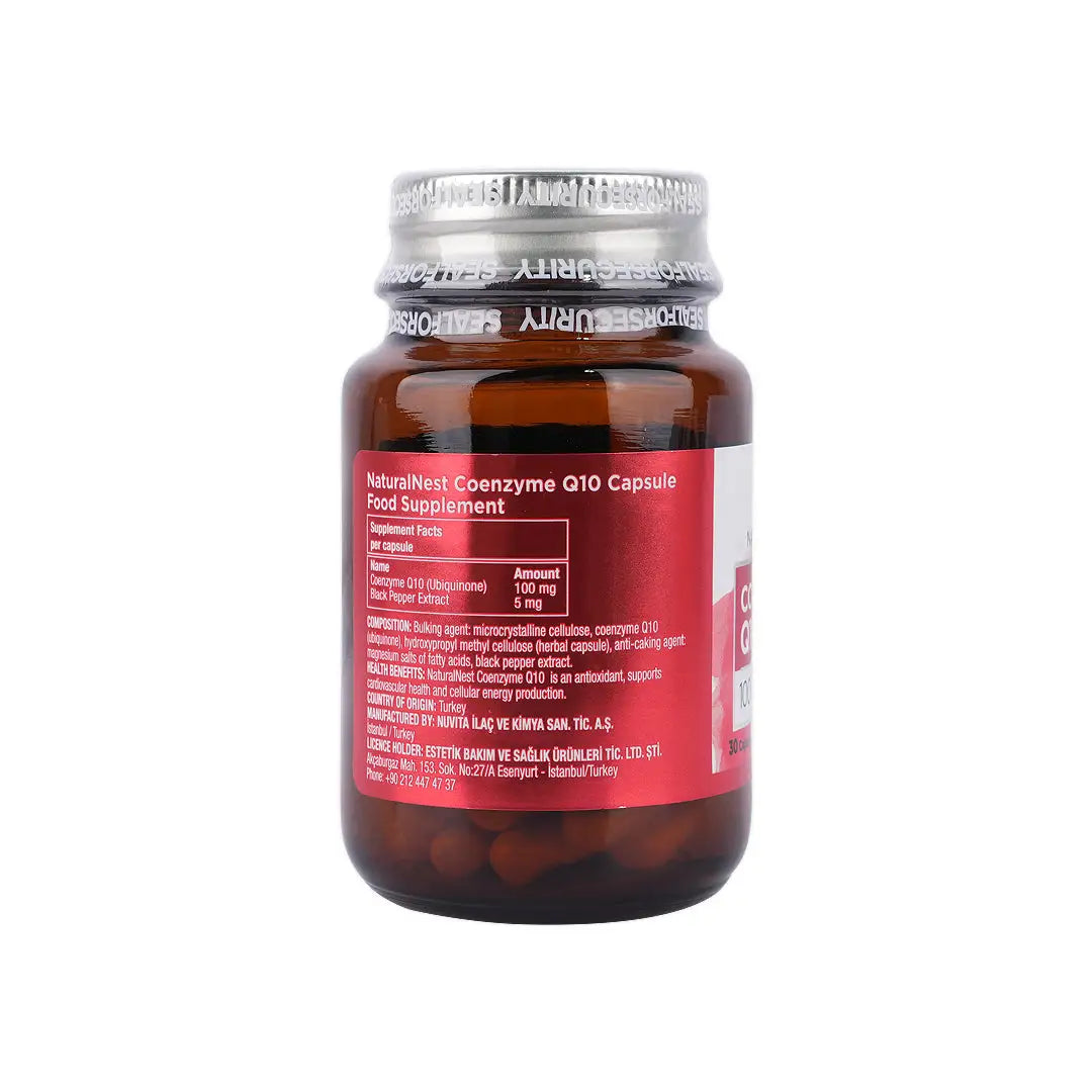 58502-Naturalnest Coenzyme Q10 30 Capsules +2
