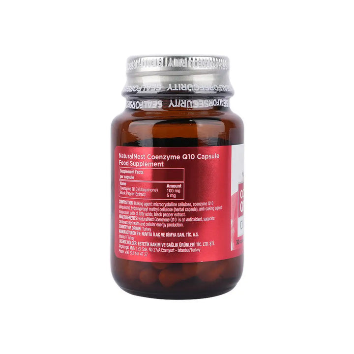 58502-Naturalnest Coenzyme Q10 30 Capsules +2