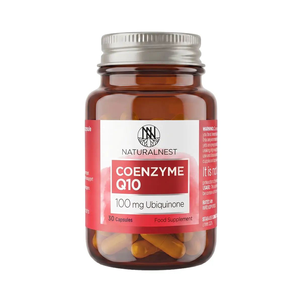58502-Naturalnest Coenzyme Q10 30 Capsules +2